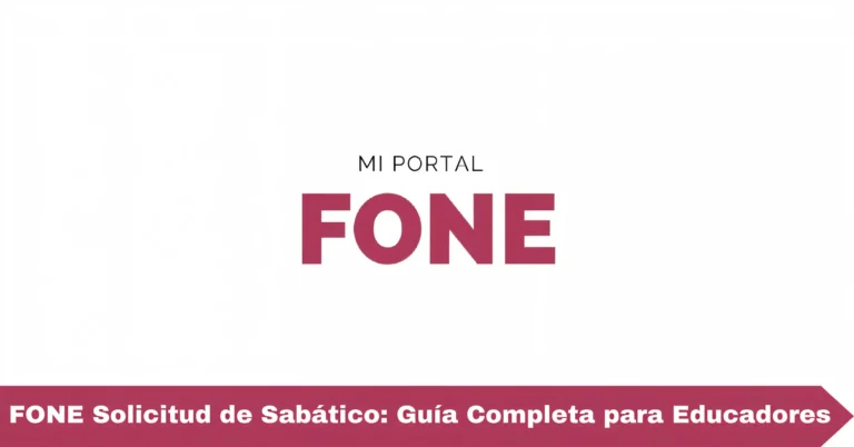 FONE Solicitud de Sabático: Guía Completa para Educadores