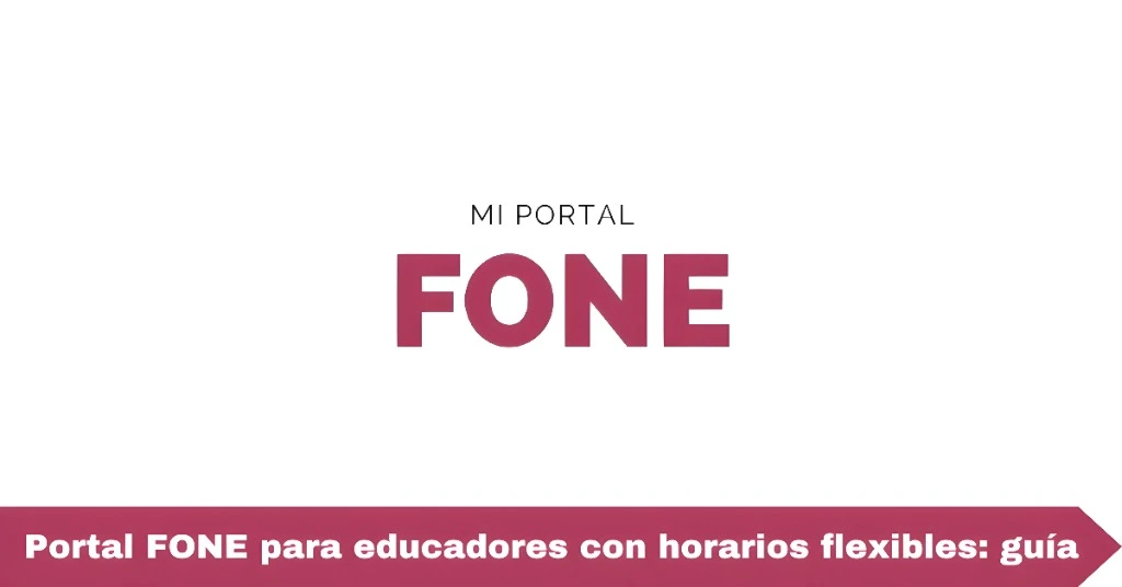 Portal FONE para educadores