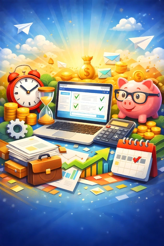 Ahorro de Tiempo y Recursos