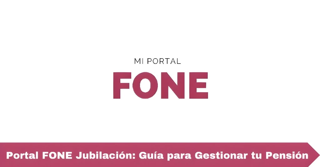 Portal FONE Jubilación