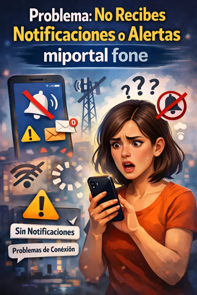 Problema: No Recibes Notificaciones o Alertas