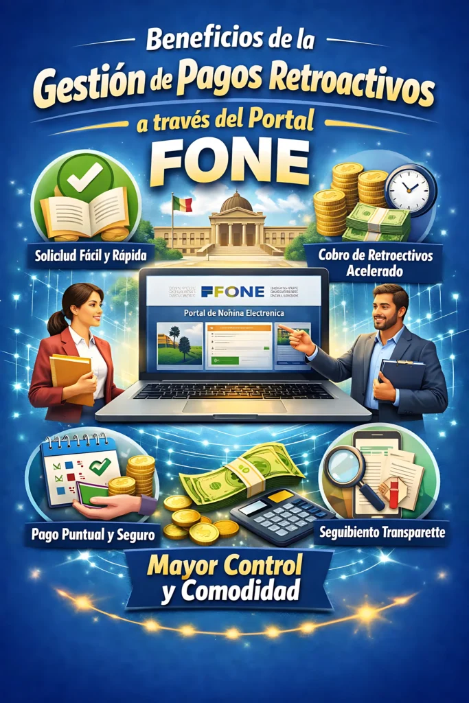 Beneficios de la Gestión de Pagos Retroactivos a través del Portal FONE