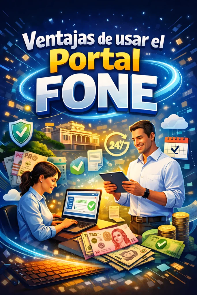 Ventajas de usar el Portal FONE