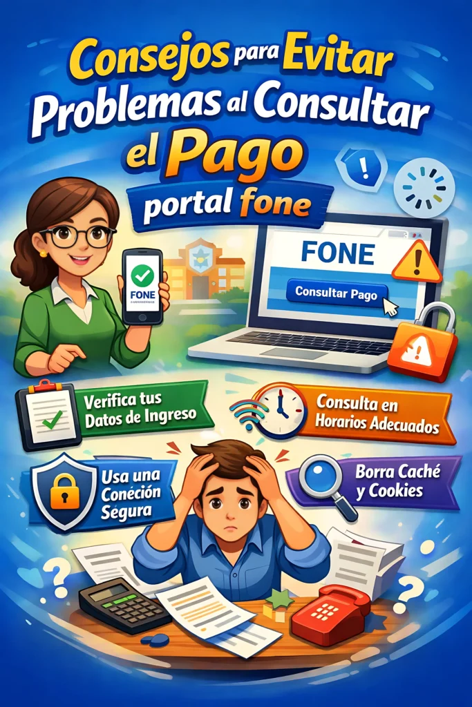 Consejos para Evitar Problemas al Consultar el Pago