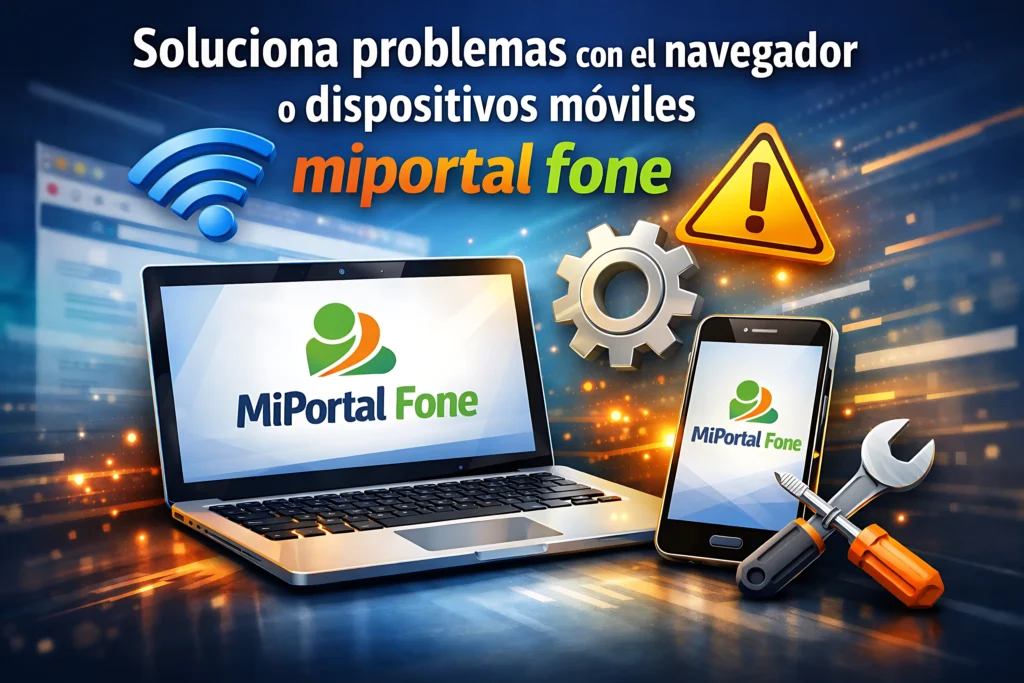 Soluciona problemas con el navegador o dispositivos móviles