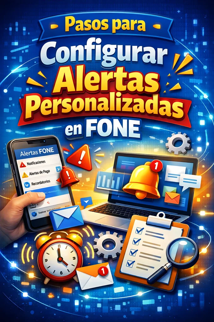 Pasos para Configurar Alertas Personalizadas en FONE