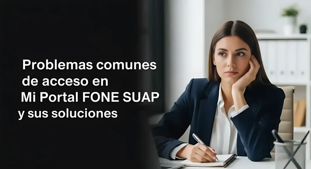 Problemas Comunes de Acceso en Mi Portal FONE SUAP y sus Soluciones
