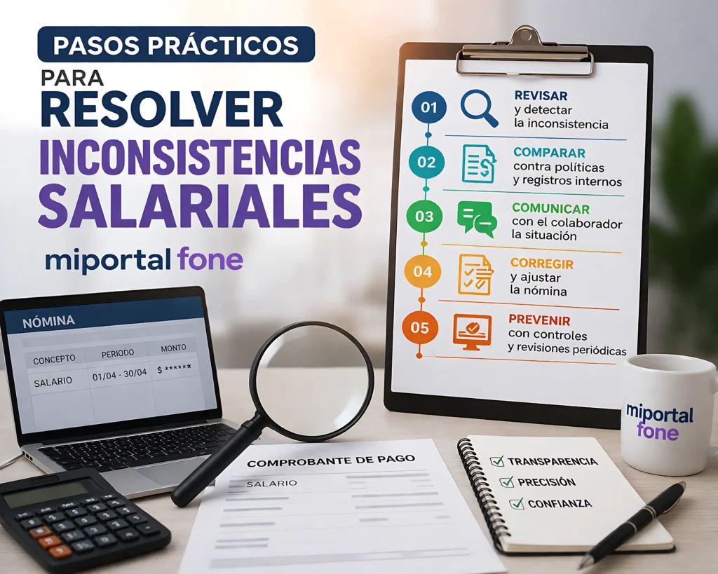 Pasos Prácticos para Resolver Inconsistencias Salariales