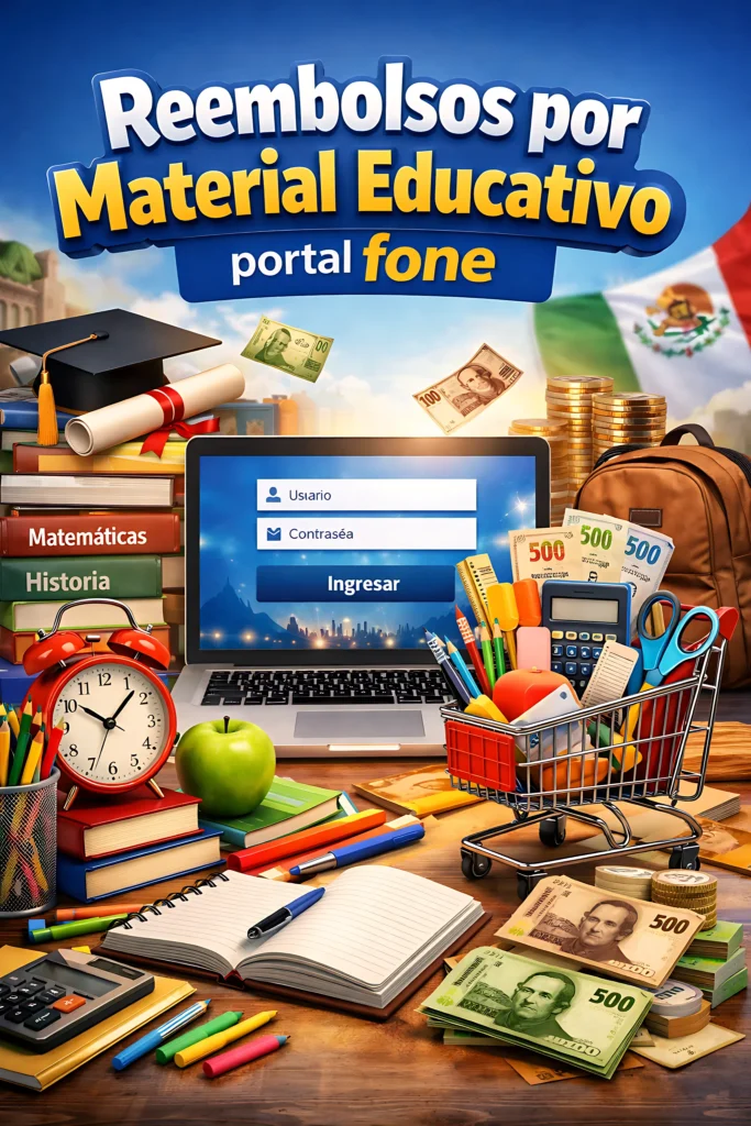 Reembolsos por Material Educativo