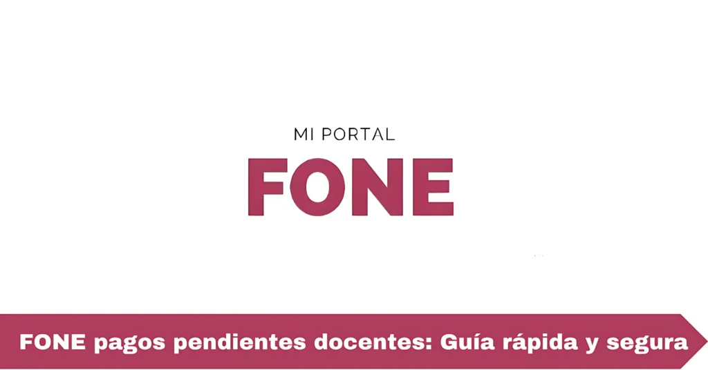 FONE pagos pendientes docentes