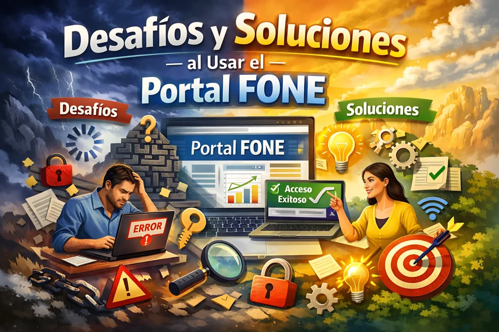 Desafíos y Soluciones al Usar el Portal FONE