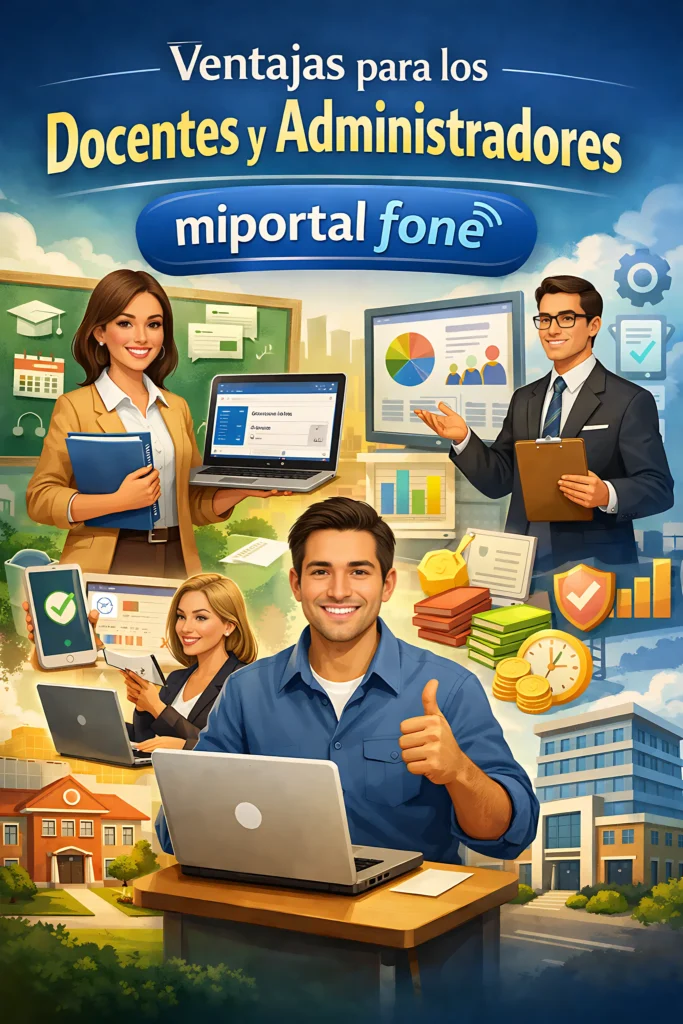 Ventajas para los Docentes y Administradores