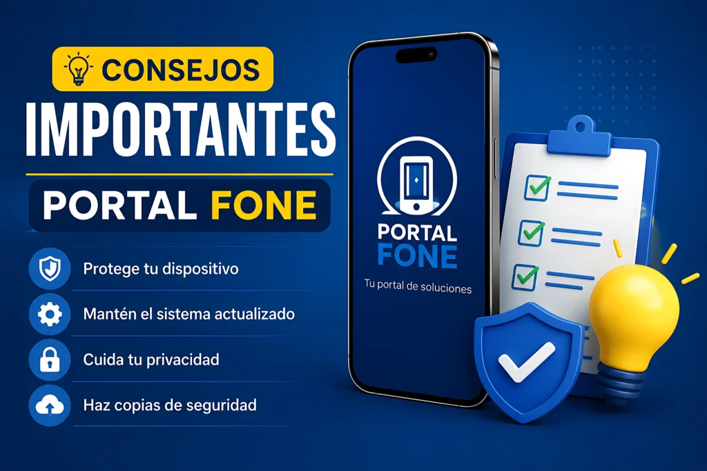 Consejos importantes