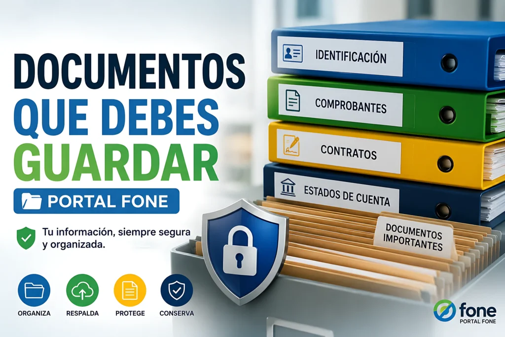 Documentos que debes guardar