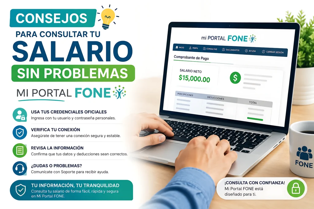 Consejos para consultar tu salario sin problemas