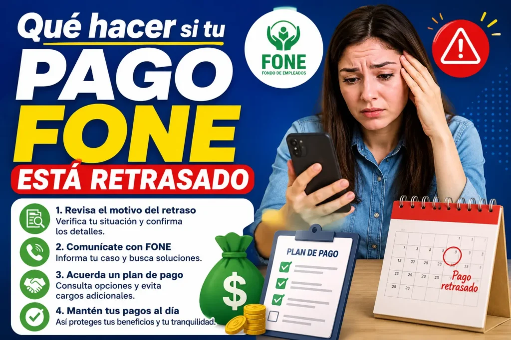 Qué hacer si tu pago FONE está retrasado