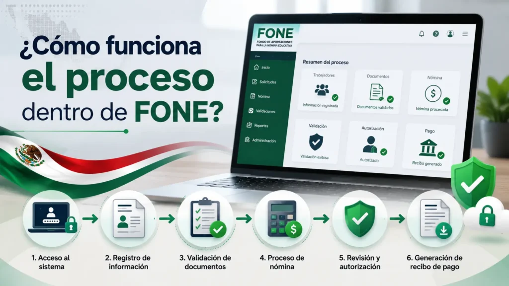 ¿Cómo funciona el proceso dentro de FONE?