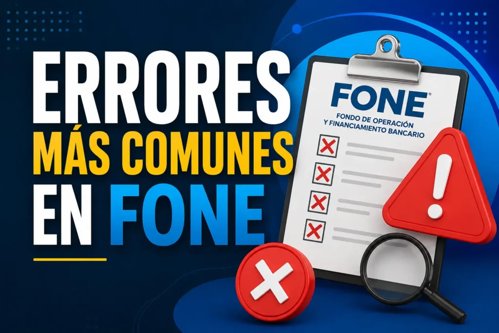 Errores más comunes en FONE