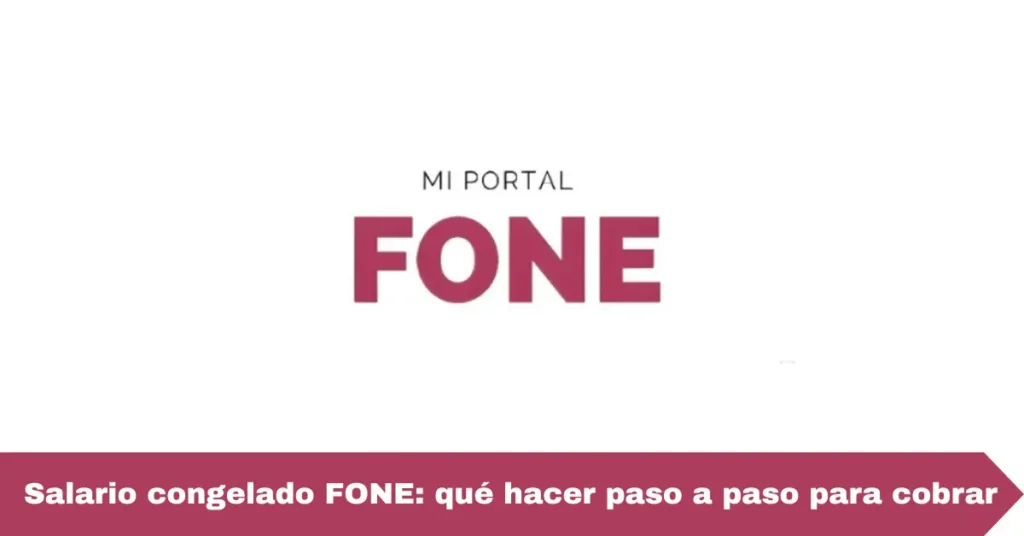 Salario congelado FONE