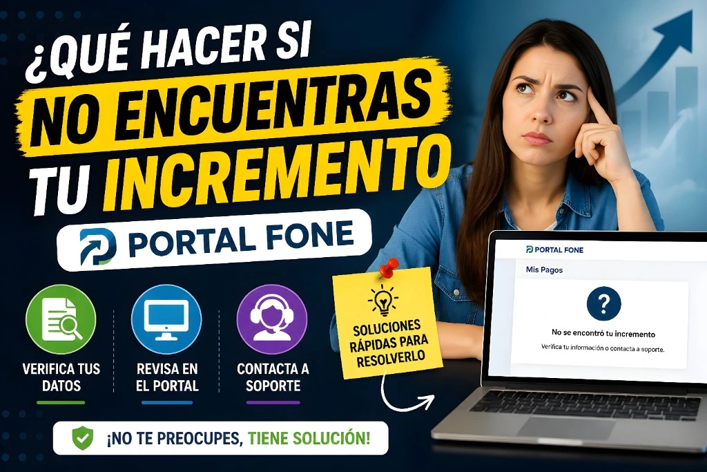 Qué Hacer si No Encuentras tu Incremento